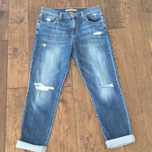 Joe’s Boyfriend “Ex Lover” Distressed Jeans Sz 26